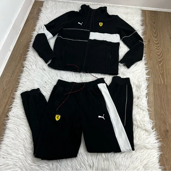 PUMA Ferrari Race  Tracksuits Set for Men Size S - Picture 2 of 12